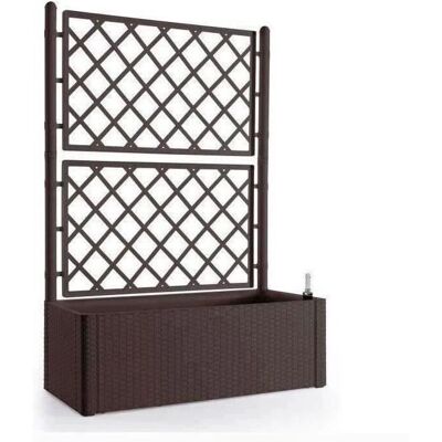 Obdélníkový květináč Stefanplast Moka s mřížkou - 100x43x142cm Obdélníkový květináč Stefanplast Moka s mřížkou - 100x43x142cm