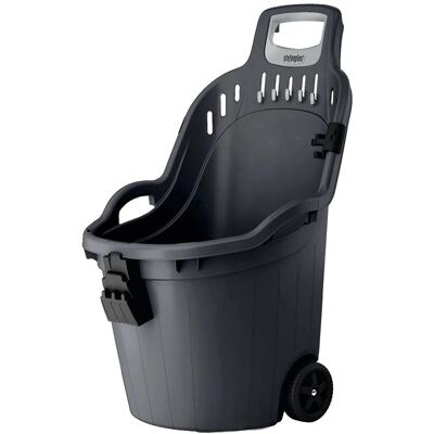 Stefanplast Helpy Carriola da Giardino con Portabattitesta - 50L Stefanplast Helpy Carriola da Giardino con Portabattitesta - 50L