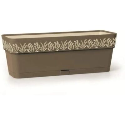 Stefanplast Gaia Braune Selbstbewässernder Blumentopf - Self-watering planter Stefanplast Gaia Braune Selbstbewässernder Blumentopf - Self-watering planter