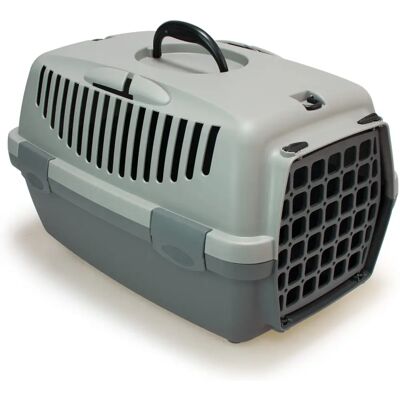 Transporteur GULLIVER 1 en plastique recyclé vert - Transport de chiens et chats - Publicité Transporteur GULLIVER 1 en plastique recyclé vert - Transport de chiens et chats - Publicité