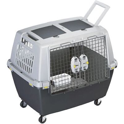 Stefanplast Gulliver Touring IATA 80 Transportbox - Grau Stefanplast Gulliver Touring IATA 80 Transportbox - Grau