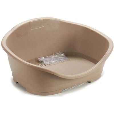 Stefanplast Haustierbett - Beige Kunststoff Klein Stefanplast Haustierbett - Beige Kunststoff Klein