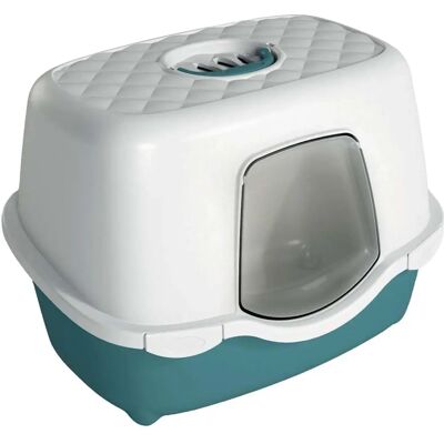 Litière pour chat Zolux avec auvent Smart in - Spacieuse, filtre à odeurs, facile à nettoyer - Publicité Litière pour chat Zolux avec auvent Smart in - Spacieuse, filtre à odeurs, facile à nettoyer - Publicité