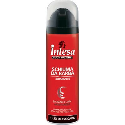 Mousse à Raser à l'Avocat Intesa - Douce, Hydratante, 300ml - Publicité Mousse à Raser à l'Avocat Intesa - Douce, Hydratante, 300ml - Publicité