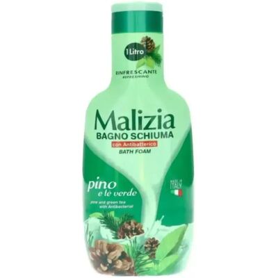 Malizia Gel Douche Pin - Douche Corporelle - Publicité Malizia Gel Douche Pin - Douche Corporelle - Publicité