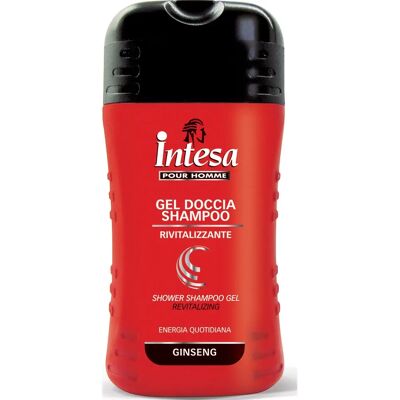 Gel Douche Revitalisant au Ginseng - Corps & Cheveux - Publicité Gel Douche Revitalisant au Ginseng - Corps & Cheveux - Publicité