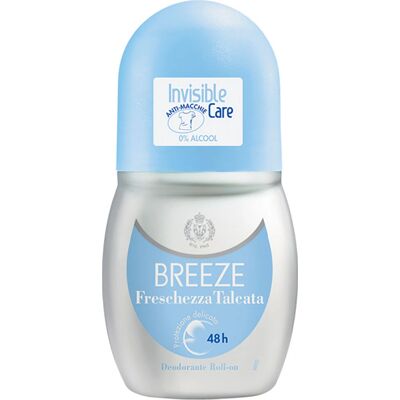 BREEZE - Freschezza Talcata - 50 ml - Roll-on Déodorant - Publicité BREEZE - Freschezza Talcata - 50 ml - Roll-on Déodorant - Publicité