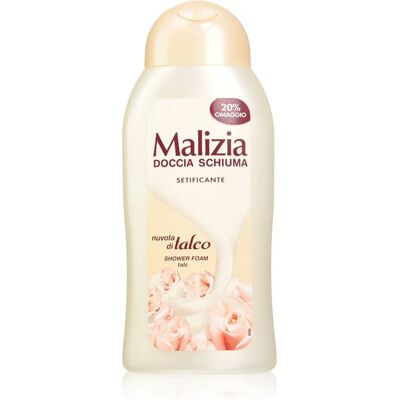 Malizia Crème de lait hydratante - Mousse de douche - Publicité Malizia Crème de lait hydratante - Mousse de douche - Publicité