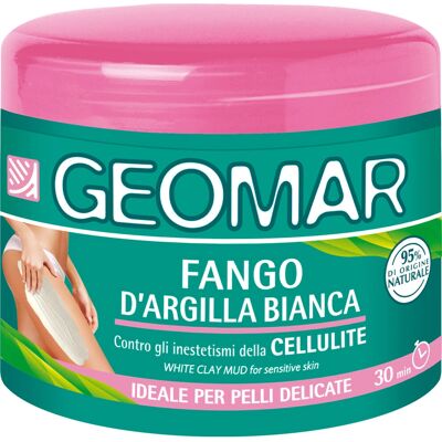 GEOMAR Witte Klei Modder Lichaamsmasker - Cellulitis Reductie - 650g GEOMAR Witte Klei Modder Lichaamsmasker - Cellulitis Reductie - 650g
