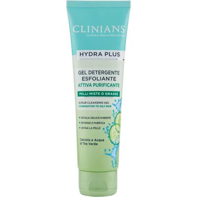 Clinians Hydra Plus Gel Esfoliante Purificante - Detergente Viso Clinians Hydra Plus Gel Esfoliante Purificante - Detergente Viso