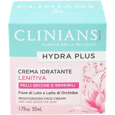 Clinians Hydra Plus Sensitive Gesichtscreme - Feuchtigkeit & Beruhigung - 50ml Clinians Hydra Plus Sensitive Gesichtscreme - Feuchtigkeit & Beruhigung - 50ml