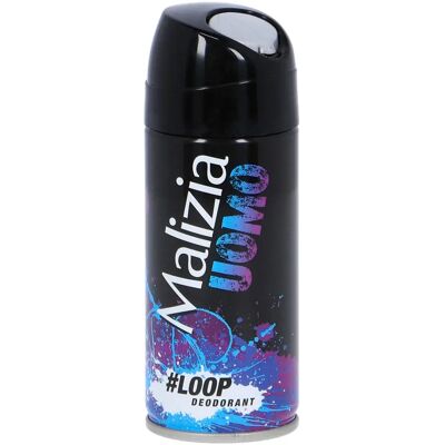 Malizia #LOOP Déodorant Homme - Eau De Toilette 100ml - Publicité Malizia #LOOP Déodorant Homme - Eau De Toilette 100ml - Publicité