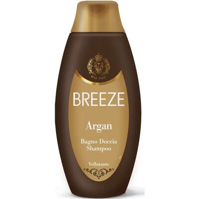 Gel Douche Argan Breeze - 3-en-1 Corps et Cheveux - Publicité Gel Douche Argan Breeze - 3-en-1 Corps et Cheveux - Publicité
