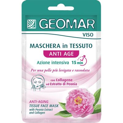 Masque Visage Anti-Âge GEOMAR - Tissu 22 ml - Publicité Masque Visage Anti-Âge GEOMAR - Tissu 22 ml - Publicité