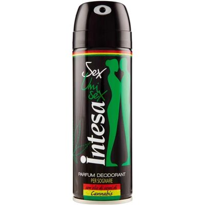 Intesa Cannabis Déodorant Unisexe - 125ml - Publicité Intesa Cannabis Déodorant Unisexe - 125ml - Publicité