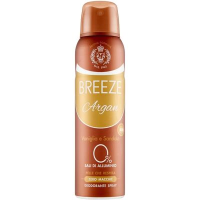 Deodorante Spray Argan Breeze - 48h, Senza Alluminio, 150ml Deodorante Spray Argan Breeze - 48h, Senza Alluminio, 150ml