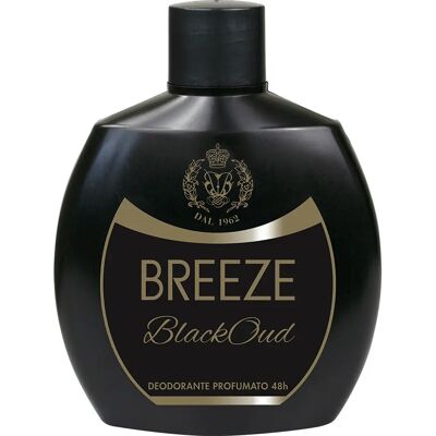 Deodorante Breeze Black Oud - Profumo aromatico legnoso speziato duraturo Deodorante Breeze Black Oud - Profumo aromatico legnoso speziato duraturo