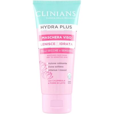 Maschera viso idratante Clinians - Pelle sensibile - 75ml Maschera viso idratante Clinians - Pelle sensibile - 75ml