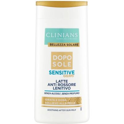 Clinians Soins Après-Soleil Sensitive - Lait Apaisant Anti-Rougeur Clinians Soins Après-Soleil Sensitive - Lait Apaisant Anti-Rougeur