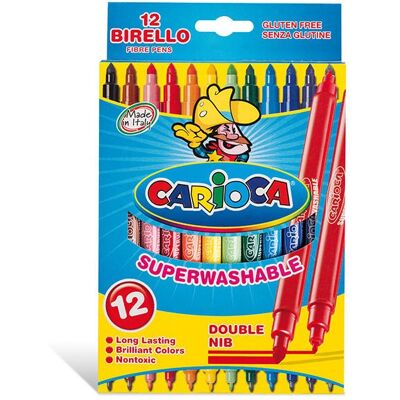 Carioca Birello Filzstift Fein/Mittel Mehrfarbig - Filzstift Carioca Birello Filzstift Fein/Mittel Mehrfarbig - Filzstift