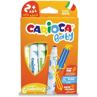Carioca Modèle 809427 Stylo en Feutre Multicolore - Feutre - Publicité Carioca Modèle 809427 Stylo en Feutre Multicolore - Feutre - Publicité