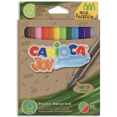Stylo en Feutre Éco Carioca - Multicolore - Publicité Stylo en Feutre Éco Carioca - Multicolore - Publicité