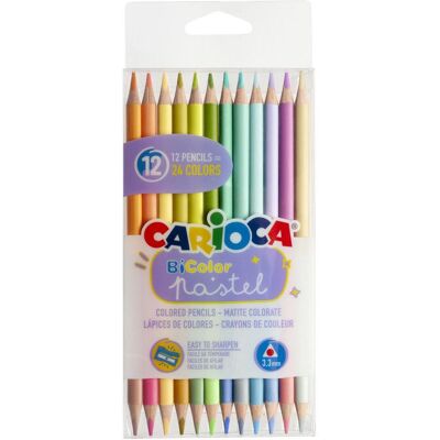 Carioca Modèle 43309 Crayons de Couleur Multicolores - Crayons Carioca Modèle 43309 Crayons de Couleur Multicolores - Crayons