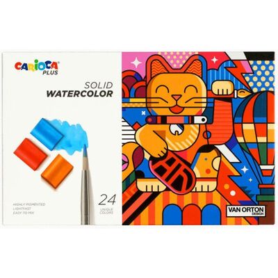 Carioca Modell 809311 Wasserfarben-Set - Künstlerfarbe Carioca Modell 809311 Wasserfarben-Set - Künstlerfarbe