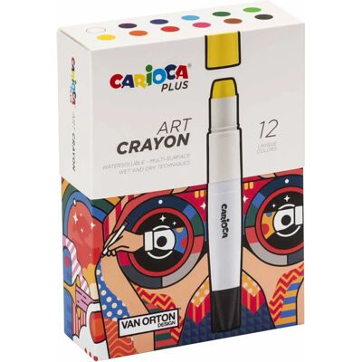 Kredki wodne Carioca Plus - 12 szt. Kredki wodne Carioca Plus - 12 szt.