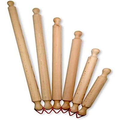 HOME Rouleau en bois 70cm Multicolore Ustensile de cuisine - Ustensile de cuisine HOME Rouleau en bois 70cm Multicolore Ustensile de cuisine - Ustensile de cuisine