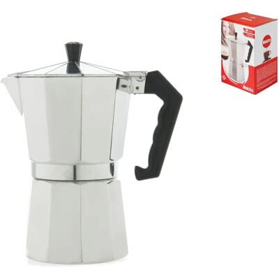 Home Mokina Cafetera de Aluminio - 9 Tazas Home Mokina Cafetera de Aluminio - 9 Tazas