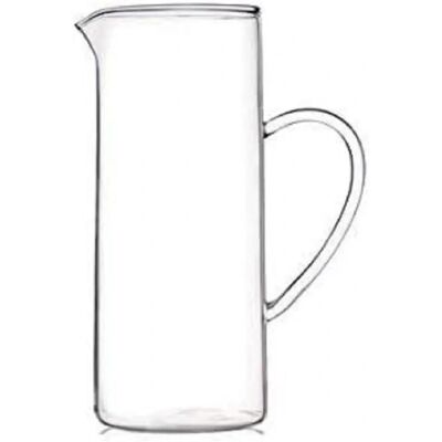 Pichet en Borosilicate H&H - Élégant 1,2L, Transparent, Lavable en Lave-Vaisselle Pichet en Borosilicate H&H - Élégant 1,2L, Transparent, Lavable en Lave-Vaisselle