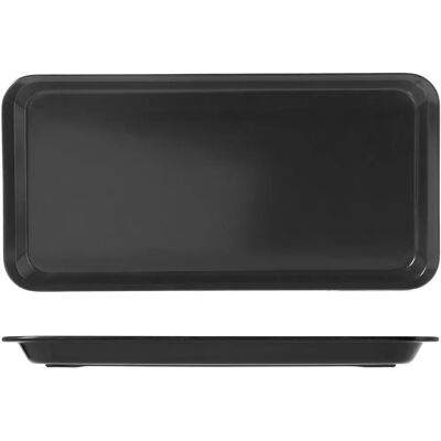 Bandeja de melamina negra H&H - 40x20x2 - Bandeja Bandeja de melamina negra H&H - 40x20x2 - Bandeja
