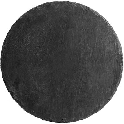 H+H 9298425 Tallrik - Skiffer, Rund, 25x0.5cm H+H 9298425 Tallrik - Skiffer, Rund, 25x0.5cm