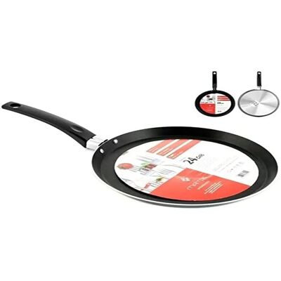 Sartén Antiadherente Maitre 24cm - Aluminio, Negro Sartén Antiadherente Maitre 24cm - Aluminio, Negro