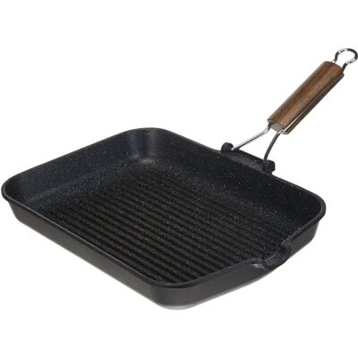 HOME H&h Bistecchiera Anti-aanbak - Grillpan HOME H&h Bistecchiera Anti-aanbak - Grillpan