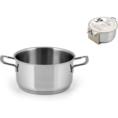 H&H Elodie Rvs Inductie Pan - 14L H&H Elodie Rvs Inductie Pan - 14L