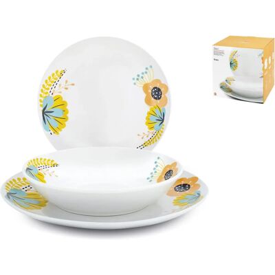 Pengo - Seul - Porcellana - Bianco - Servizio di piatti Pengo - Seul - Porcellana - Bianco - Servizio di piatti