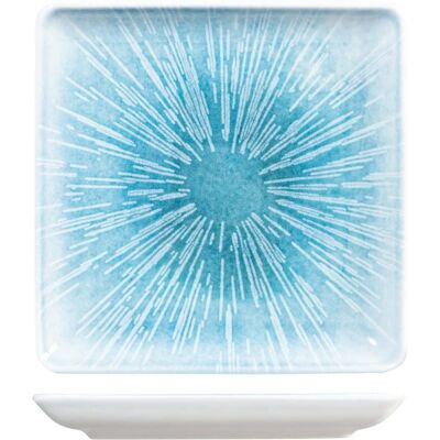 H-H Modelo 9004830 - Azul degradado Plato de cena H-H Modelo 9004830 - Azul degradado Plato de cena