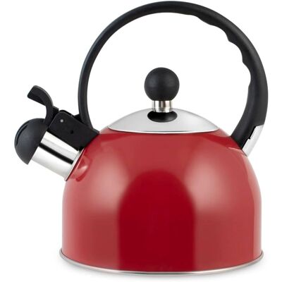 H&H Hervidor de Acero Inoxidable - 1,5 L - Rojo H&H Hervidor de Acero Inoxidable - 1,5 L - Rojo