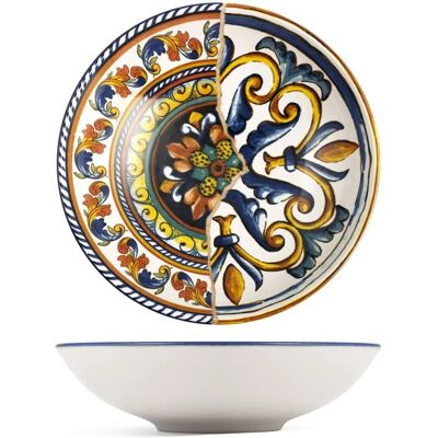 Piatti fondi multicolori H&H 838590 - Set da 6 Piatti fondi multicolori H&H 838590 - Set da 6