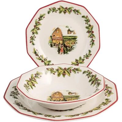 Set di stoviglie Holly Toys 18 pezzi - Terracotta Set di stoviglie Holly Toys 18 pezzi - Terracotta