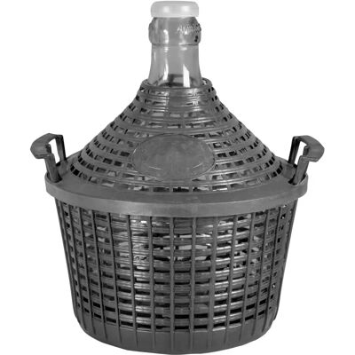 Hem Damigiana i glas 20L med plastkorg - Vinballong Hem Damigiana i glas 20L med plastkorg - Vinballong