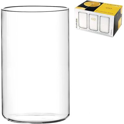 Chio Fusion Borosilikatglas 6st - 550ml Servis Chio Fusion Borosilikatglas 6st - 550ml Servis