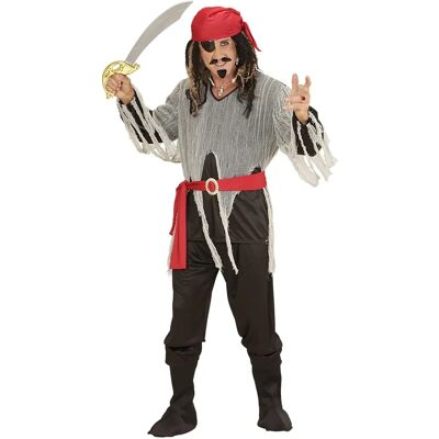 Widmann Pirata - Costume with Shirt, Pants, Belt, Hat & Bandana - Costume Widmann Pirata - Costume with Shirt, Pants, Belt, Hat & Bandana - Costume
