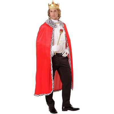 WIDMANN King Costume with Crown - Unisex, 120cm WIDMANN King Costume with Crown - Unisex, 120cm