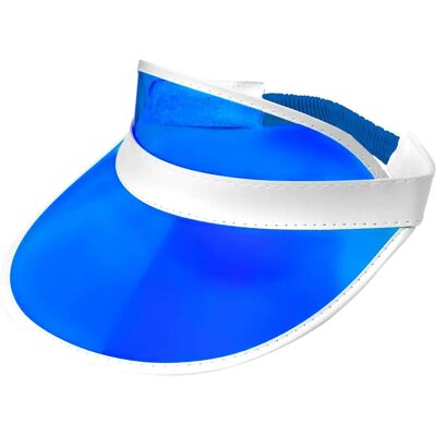 Casquette solaire des 80's Finidi Bleu - Chapeau - Publicité Casquette solaire des 80's Finidi Bleu - Chapeau - Publicité