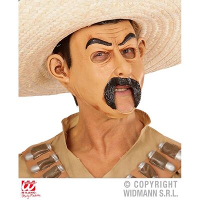 WIDMANN 00439 Maschera messicana adulta - Costume per Carnevale e Halloween WIDMANN 00439 Maschera messicana adulta - Costume per Carnevale e Halloween
