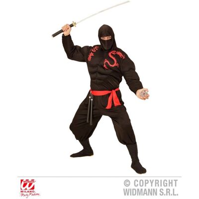WIDMANN 00522 Costume Ninja Muscoloso - Costume WIDMANN 00522 Costume Ninja Muscoloso - Costume