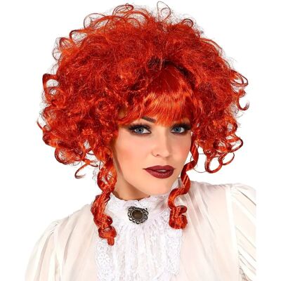 Steampunk Victoriaanse pruik - Universeel formaat Steampunk Victoriaanse pruik - Universeel formaat